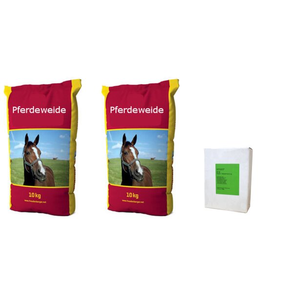 Pferdeweide Universal mit Kräutern Saatgut Sparpaket 21 kg